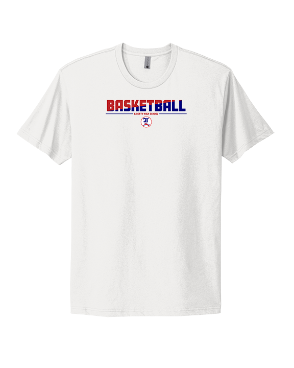 Liberty HS Boys Basketball Cut - Mens Select Cotton T-Shirt