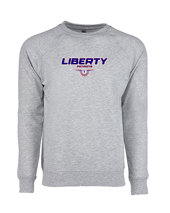 Liberty HS Boys Basketball Design - Crewneck Sweatshirt