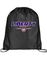 Liberty HS Boys Basketball Design - Drawstring Bag
