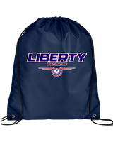Liberty HS Boys Basketball Design - Drawstring Bag