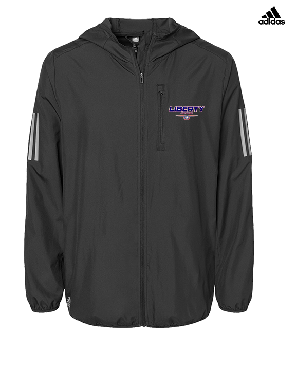 Liberty HS Boys Basketball Design - Mens Adidas Full Zip Jacket