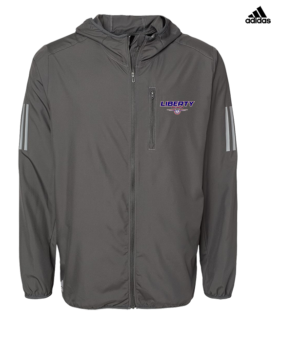 Liberty HS Boys Basketball Design - Mens Adidas Full Zip Jacket