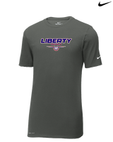 Liberty HS Boys Basketball Design - Mens Nike Cotton Poly Tee
