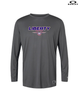 Liberty HS Boys Basketball Design - Mens Oakley Longsleeve