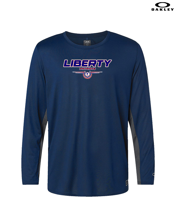 Liberty HS Boys Basketball Design - Mens Oakley Longsleeve
