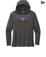 Liberty HS Boys Basketball Design - New Era Tri-Blend Hoodie