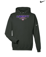 Liberty HS Boys Basketball Design - Nike Club Fleece Hoodie