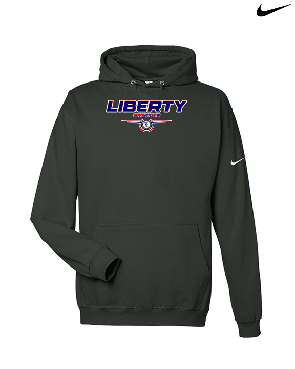 Liberty HS Boys Basketball Design - Nike Club Fleece Hoodie