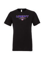 Liberty HS Boys Basketball Design - Tri-Blend Shirt