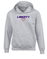 Liberty HS Boys Basketball Design - Unisex Hoodie