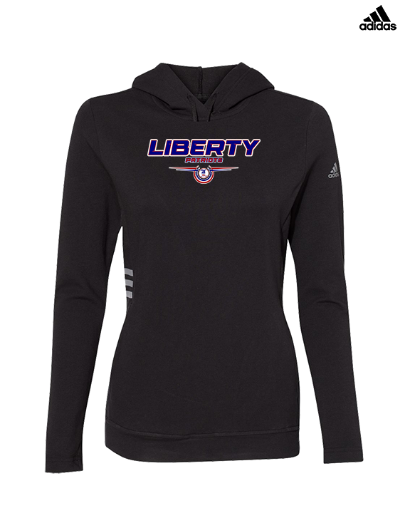Liberty HS Boys Basketball Design - Womens Adidas Hoodie