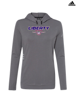 Liberty HS Boys Basketball Design - Womens Adidas Hoodie