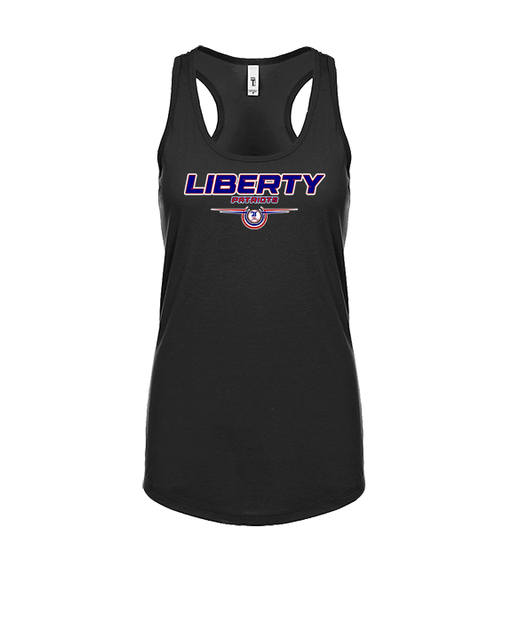 Liberty HS Boys Basketball Design - Womens Tank Top