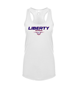 Liberty HS Boys Basketball Design - Womens Tank Top