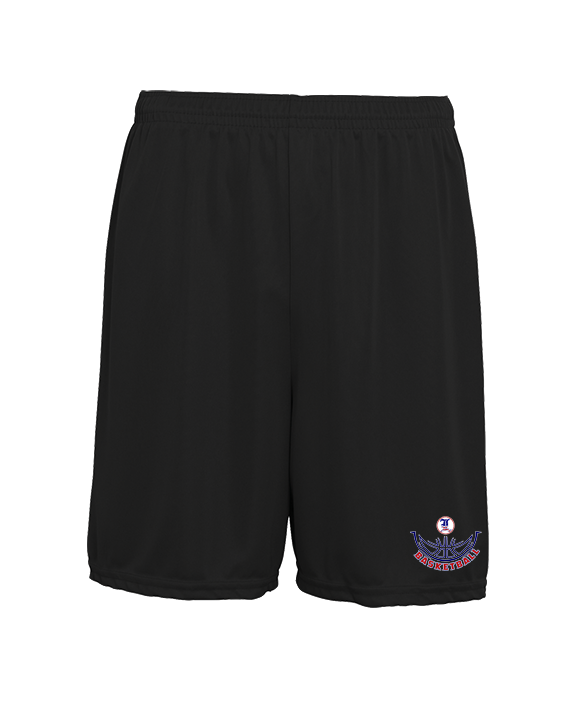 Liberty HS Boys Basketball Outline - Mens 7inch Training Shorts
