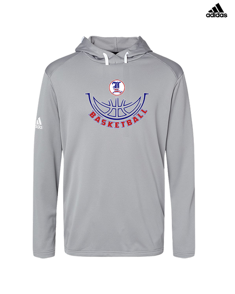 Liberty HS Boys Basketball Outline Mens Adidas Hoodie – Blast