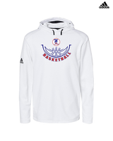 Liberty HS Boys Basketball Outline - Mens Adidas Hoodie