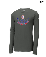 Liberty HS Boys Basketball Outline - Mens Nike Longsleeve