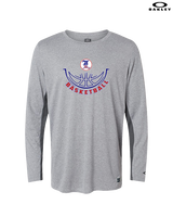 Liberty HS Boys Basketball Outline - Mens Oakley Longsleeve