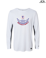 Liberty HS Boys Basketball Outline - Mens Oakley Longsleeve
