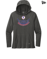 Liberty HS Boys Basketball Outline - New Era Tri-Blend Hoodie