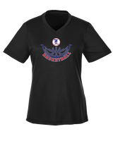 Liberty HS Boys Basketball Outline - Womens Performance Shirt