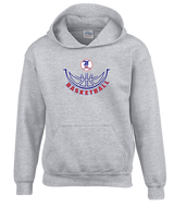 Liberty HS Boys Basketball Outline - Youth Hoodie