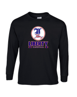 Liberty HS Boys Basketball Stacked - Cotton Longsleeve