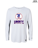 Liberty HS Boys Basketball Stacked - Mens Oakley Longsleeve