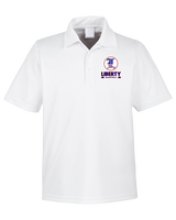 Liberty HS Boys Basketball Stacked - Mens Polo