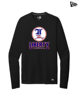 Liberty HS Boys Basketball Stacked - New Era Performance Long Sleeve