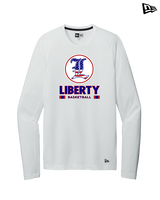 Liberty HS Boys Basketball Stacked - New Era Performance Long Sleeve