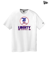 Liberty HS Boys Basketball Stacked - New Era Performance Shirt