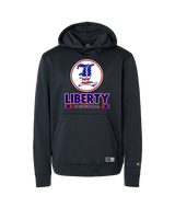 Liberty HS Boys Basketball Stacked - Oakley Performance Hoodie