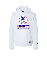 Liberty HS Boys Basketball Stacked - Oakley Performance Hoodie