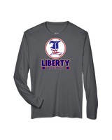 Liberty HS Boys Basketball Stacked - Performance Longsleeve