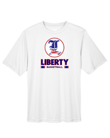 Liberty HS Boys Basketball Stacked - Performance Shirt