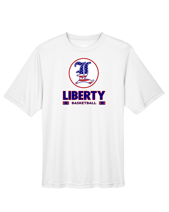 Liberty HS Boys Basketball Stacked - Performance Shirt