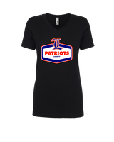 Liberty HS Football Board - Womens V-Neck