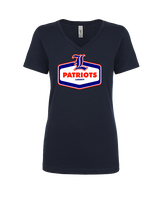 Liberty HS Football Board - Womens V-Neck