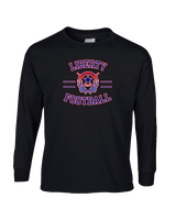 Liberty HS Football Curve - Cotton Longsleeve
