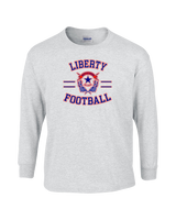 Liberty HS Football Curve - Cotton Longsleeve