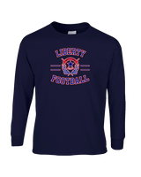 Liberty HS Football Curve - Cotton Longsleeve