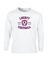 Liberty HS Football Curve - Cotton Longsleeve