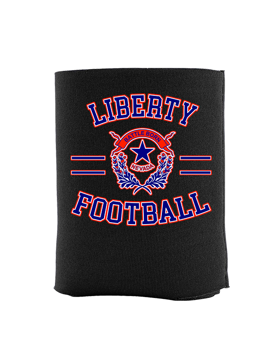 Liberty HS Football Curve - Koozie