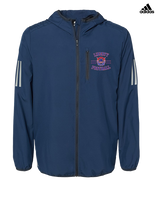 Liberty HS Football Curve - Mens Adidas Full Zip Jacket