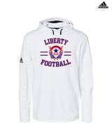 Liberty HS Football Curve - Mens Adidas Hoodie