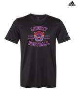 Liberty HS Football Curve - Mens Adidas Performance Shirt
