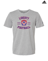 Liberty HS Football Curve - Mens Adidas Performance Shirt