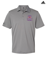 Liberty HS Football Curve - Mens Adidas Polo